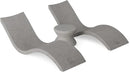 Ledge Lounger Oasis Bundle 2 Chaises + 1 Side Table no Hole by GreenHaven Gardens