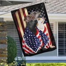 FLAGWIX Patriot American Dog Flags - Four Labrador Retriever Dogs Double Sided Flag - 4th of July Decorations for Home, Outside, House Flag 30x40 Heavy Duty Canvas, Decorative Indoor Outdoor Flag by GreenHaven Gardens