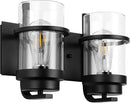 Bathroom Vanity Light Fixtures,2 Light Bathroom Vanity Lights,Black Farmhouse Sconce Over Mirror(Bulbs not Included) by CozyNest Decor