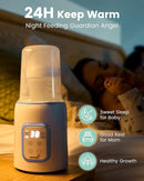 GROWNSY Bottle Warmer, 8-in-1 Fast Baby Bottle Warmer for Breastmilk or Formula, Smart Temperature Control and Automatic Shut-Off Milk Warmer, Baby Essentials for Newborn- Purple by TinyTreasures Baby Boutique