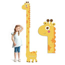 Personalized Name Growth Chart for Kids, Giraffe Height Chart for Boy Girls, Measuring Board for Kids Height, Patchwork Wooden Height Chart Measuring Board, Nursery Growth Chart Ruler by CozyNest Decor