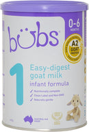 Bubs Goat Milk Infant Formula Stage 1, Infants 0-6 months, Made with Fresh Goat Milk, 14.1 oz by TinyTreasures Baby Boutique