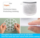 3Pcs Mesh Laundry Bags for Washing Delicates,with Upgrade the hanging ring,lingerie bags for washing delicates,Travel bag (1 Large 16x20,1 Medium 12x16,1 bra laundry bag) by TinyTreasures Baby Boutique
