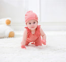 Newborn Baby Boy Girl Caps Mittens Socks Set Cotton Baby Essentials Accessories (Hats+Gloves+Socks) by TinyTreasures Baby Boutique