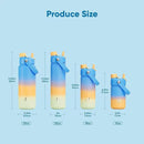 Insulated Water Bottle with Straw Stainless Steel Water Bottle, Leak-Proof, BPA-Free, Double Wall Vacuum Keeps Cold for 24 Hours for Sports, Travel, School (26 oz, Sunny Breeze) by CozyNest Decor