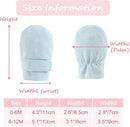Newborn Baby Mittens Infant No Scratch Gloves Cotton Mitts for Baby Girls Boys by TinyTreasures Baby Boutique