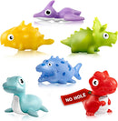 Hely Cancy Infant Bath Toys for 18 Months - No Hole Animal Bathtub Toys, Baby Bath Tub Toys by TinyTreasures Baby Boutique