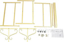 40 Slots Champagne Holder Stand for Party, Wine Glass Display Wall Holder, Stable Wine Glass Stemware Rack for Bar, Wedding, Party (Gold) by CozyNest Decor