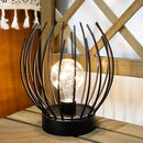 JHY DESIGN Decorative Battery Table Lamp Battery Powered Lights Indoors lamp with LED Bulb Battery Operated Outdoor Lantern Great for Room Decor Parties Patio Events by GreenHaven Gardens