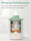 Momcozy Retain Nutrients Bottle Warmer, 9-in-1 Baby Bottle Warmer with Night Light, Accurate Temperature to Preserve Fullest Nutrients in Breast Milk, Bottle Warmers for All Bottles by TinyTreasures Baby Boutique