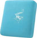 hyha Waterproof Couch Cushion Covers, Stretch Sofa Couch Seat Slipcover for Dog Washable, Non-Slip Waterproof Outdoor Cushion Covers for Patio Furniture Replacement (1 Piece for Small, Peacock Blue) by CozyNest Decor