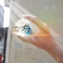 MerryNine 60mm Clear Crystal Ball Prism Sun Shine Catcher Rainbow Pendants Maker, Hanging Crystals Prisms for Windows, for Feng Shui, for Gift(60mm/2.36" 1pack)