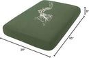 hyha Waterproof Couch Cushion Covers, Stretch Sofa Couch Seat Slipcover for Dog Washable, Non-Slip Waterproof Outdoor Cushion Covers for Patio Furniture Replacement (1 Piece for Large, Bronze Green) by CozyNest Decor