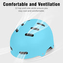 Skateboard Bike Helmet for Adults Women Men Youth Kids (2-3-5-8-14+ Years Boys Girls) - Lightweight Multi-Sport Adjustable Helmets for Bicycle Skateboard Scooter Skate Cycling by TinyTreasures Baby Boutique