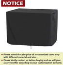 Personalized Outdoor Cover for Griddle Grill, Waterproof& Dustproof Cover for Protecting Patio Outdoor Grill, Customized Size,Black by GreenHaven Gardens