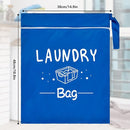 2 Pcs Large Travel Laundry Bag - Waterproof Wet Dry Washable for Dirty Clothes, Bathing Suit, Workout, Gym, Swimming, Yoga by TinyTreasures Baby Boutique