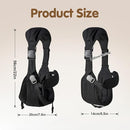 Baby Sling Carrier,Toddler Carrier, 2025 New Baby Sling with Waist Harness,Portable and Lightweight Sling,Non-Slip Hip Seat Carrying 25-60lbs(Black) by TinyTreasures Baby Boutique