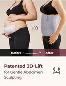 Momcozy Ergowrap Postpartum Belly Band for Natural and C-Section Recovery, Abdominal Binder with 3D Abdomen Lifting & Ergonomic Back Support, Seamless Belly Wrap Shapewear for Post Surgery Recovery by TinyTreasures Baby Boutique