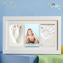 Baby Clay Hand and Footprint Kit, Newborn Keepsake Frame, Personalized Baby Gifts for New Mom Nursery Decor, Baby First Christmas Gifts for Girls Boys Baby Shower Gifts by TinyTreasures Baby Boutique