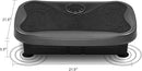 Vibration Plate Fitness Platform Whole Body Exercise Machine with 120 Speed Levels, Lymphatic Drainage, Fat Burning, and Weight Loss, Perfect for Women, Men, and Home Gym Exercise by CozyNest Decor