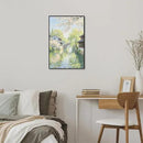 Small bridge stream house Jiangnan style landscape poster suitable for living room bedroom office natural oil painting poster by CozyNest Decor