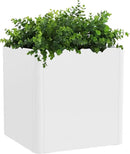 Large Steel Planter Box 26"x26"x26", Heavy Duty Square Metal Planter Box Indoor&Outdoor by CozyNest Decor