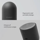 Steamery Fabric Shaver Pilo 2, Removes Lint and Pilling from Clothes and Textiles, Rechargeable Lint Remover with USB, Black by CozyNest Decor