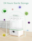 Momcozy Bottle Sterilizer and Dryer, 8-in-1 Electric Steam Baby Bottle Sterilizer for Baby Bottles, Baby stuffs & Breast Pump Accessories by TinyTreasures Baby Boutique