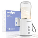 Portable Bottle Warmer, Travel Baby Bottle Warmer for Breastmilk On The Go, Leak-Proof, 2 Modes Fast Heating by TinyTreasures Baby Boutique