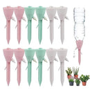 12 Packs Self Watering Planter Drip, Automatic Drip Irrigation Stakes with Adjustable Valve, Adjustable Water Flow System, Self Watering Planter Insert Devices for Indoor and Outdoor Plants by GreenHaven Gardens