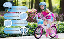 Kids Bike Skateboard Helmet Pad Set,Toddler Cyling Protective Gear Knee & Elbow Pads Wrist Guards for 5-8-10-12-14-16 Years Girls Boys Bicycle Scooter Roller Skate Inline Skating Rollerblading by TinyTreasures Baby Boutique