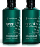 Aromaplan Hotel Scents Bamboo Air 5 Fl Oz (2 Pack), Luxury Aroma & Hotel Fragrance Diffuser Oil- Hotel Diffuser Oil for Aromatherapy- USA Made, Bigger Bottle, Bolder Aroma & Longer Lasting by CozyNest Decor