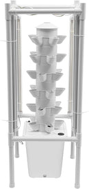 Hydroponic Growing Tower System Kit, 30-Plant Vertical Hydroponics Garden Tower with LED Grow Light, for Outdoor Indoor Herbs Fruits Vegetables Smart Garden Planter Kit by GreenHaven Gardens