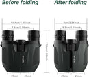 10-30x25 Small Compact Binoculars for Adults - WOZEL High Powered Zoom Binoculars for Bird Watching Hunting Hiking Travel Sports - Lightweight Binocular with Large & Bright Field of View for Kids by TinyTreasures Baby Boutique