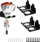 Garage Organizer Trimmer Rack, Garden Power Tool Hanger Weed Whackers Holder Wall Mounted for Grass Trimmer, Hedge Trimmer, Garage Trimmer, Garden Tools,4 Pack by GreenHaven Gardens