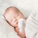 Newborn Baby Mittens No Scratch Cotton Elastic Wrist Gloves Infant Toddler Mittens for Baby Boy Girl 0-6 Months by TinyTreasures Baby Boutique