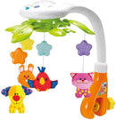 KiddoLab Baby Crib Mobile with Relaxing Music. Includes Ceiling Light Projector with Stars, Animals. Musical Crib Mobile with Timer. Nursery Toys for Babies Ages 0 & Older by TinyTreasures Baby Boutique
