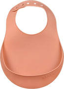 BEABA Silicone Baby Bib, Made with Soft Supple Silicone, Baby Bibs with Baby Food Catcher, Baby Essentials for Baby Feeding by TinyTreasures Baby Boutique
