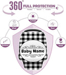 Baby Car Seat Stroller Cover Nursing Cover New Mom Breastfeeding Scarf Soft Stretchy Infant Carrier Cover Car Canopy Coverage by TinyTreasures Baby Boutique