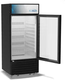 KoolMore KM-MDR-1D-6C 6 Cu. Ft. Commercial One Glass Door Display Upright Beverage Refrigerator Cooler Merchandiser-22.8 in. x 21.4 in. x 52.7 in. [Black] by CozyNest Decor