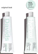 Davids Hydroxi Mild Mint Fluoride Free Nano Hydroxyapatite Toothpaste for Enamel Health & Whitening, Antiplaque, SLS Free, Kid Friendly Gentle Mint Flavor, 4 oz, Made in USA by CozyNest Decor