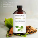 Majestic Pure Cinnamon Essential Oil with Glass Dropper - Huge 4 Fl Oz - 100% Pure and Natural Cinnamon Oil - Premium Grade Essential Oils for Diffuser, Aromatherapy, Soap and Candle Making by CozyNest Decor