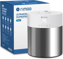 Stainless Steel Humidifier, 4.5L Easy to Clean Humidifier with 304 Stainless Steel Tank, Cool Mist Humidifiers for Bedroom with Smart Humidistat & Timer, 25dB Sleep Mode for Baby, Plants by TinyTreasures Baby Boutique