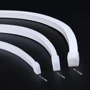 SLN01 Dotless COB Neon LED 16.4FT (5M) Strip Light DC24V 40-60W IP67 4x10mm, 10x10mm, 6x12mm Outdoor Rated Dimmable Low Voltage Silicone Strip Light