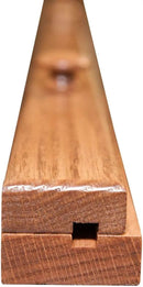 RRD Quilt Hanger for Wall for Display - Amish Made Wooden Quilt Rack Wall Mount - Rustic Tapestry Quilt Wall Hangers (Oak Wood, Fruitwood Stain, 72" Long) by CozyNest Decor