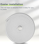 Foam Corner Protector Edge and Corner Guard, with 12.5 feet Length Foam Safety Bumpers, Baby Proofing Safety Table Corner Protectors (White 12.5ft) by TinyTreasures Baby Boutique