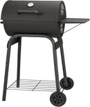 Barrel Charcoal Grill, Large Charcoal Grills with Side Shelf, Outdoor BBQ Grill,Perfect for Backyard Camping, Patio Parties, and Picnics by GreenHaven Gardens