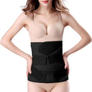 ChongErfei 3 in 1 Postpartum Belly Wrap - Recovery Belly/Waist/Pelvis Belt Black Postpartum Belly Band, Black XL by TinyTreasures Baby Boutique