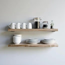 Urban Legacy Deep Floating Shelves | Wormy Maple with Furniture Grade Clear Coat | Low Profile Brackets | Set of 2 (48" x 11" x 2") by CozyNest Decor