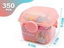 BIRANCO. Deluxe Beading Set with 350+ Pop Beads Include Butterfly, Bee, Dragonfly with Transparent Wings, and Ladybug Jewelry Making Kit for Kids Ages 3-8 by TinyTreasures Baby Boutique